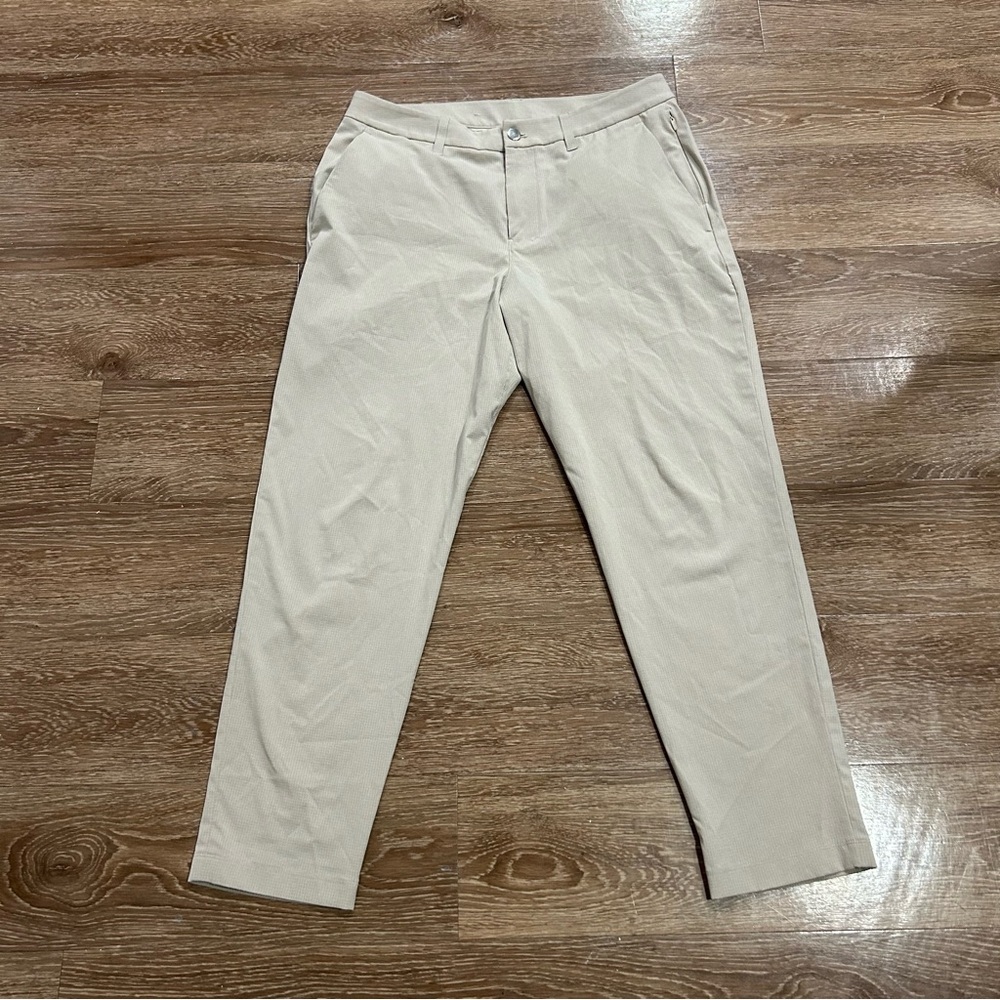 Lululemon ABC Pants 33x28 Khaki Mens Performance m5axzs Beige